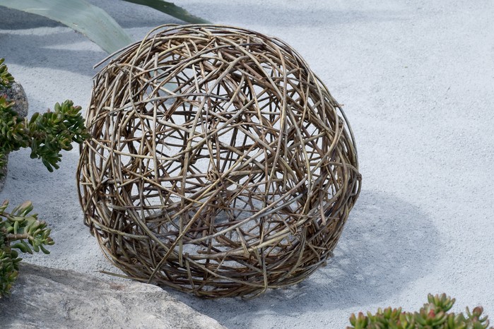 Ball weaved from willow Ball weaved from willow
